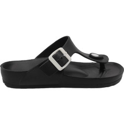 Jomix Γυναικείες Σαγιονάρες Μαύρες 2225-1-BLK