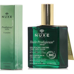 Nuxe Prodigieux Neroli Le Parfum 50ml + Huile Prodigieuse Neroli Dry Oil 100ml