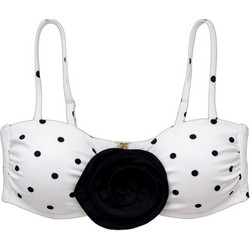 Sugarfree Bikini Top Λευκό Μαύρο 26801028-102