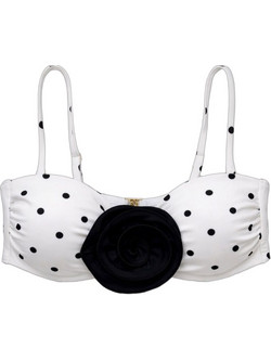 Sugarfree Bikini Top Λευκό Μαύρο 26801028-102