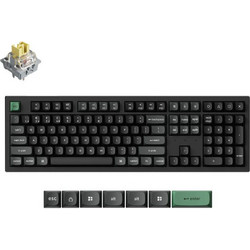 Keychron K10 Ultra 8K Ασύρματο Μηχανικό Gaming Πληκτρολόγιο με Keychron Apex Banana Διακόπτες RGB Black