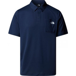 The North Face Ανδρική Αθλητική Μπλούζα Polo Navy Μπλε NF0A8CRU-8K2