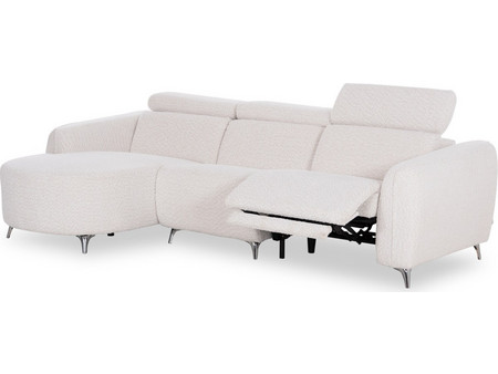 HomeMarkt Γωνιακός Καναπές Αριστερή Γωνία Μπεζ 275x160x104cm HM3317.02L