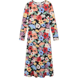 Compania Fantastica Maxi Καθημερινό Φόρεμα Floral Μαύρο 53C/12012