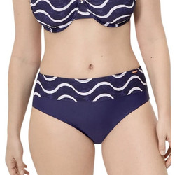 Ysabel Mora Ψηλόμεσο Bikini Slip Navy Μπλε 83230