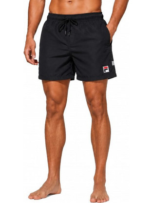 Fila Ανδρικό Μαγιό Σορτς Μαύρο APXMS26001