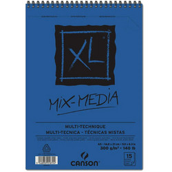 Canson XL Μπλοκ Σχεδίου A5 Mixed Media 300gr/m² 15 Φύλλα