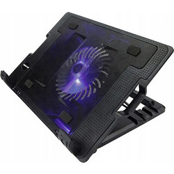 Aria Trade AT06192 Cooling Pad Laptop έως 17" με 1 Ανεμιστήρα & Φωτισμό