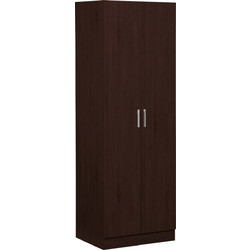 Possina Δίφυλλη Ντουλάπα Ρούχων Wilson Wenge 60x45x180cm 162777839
