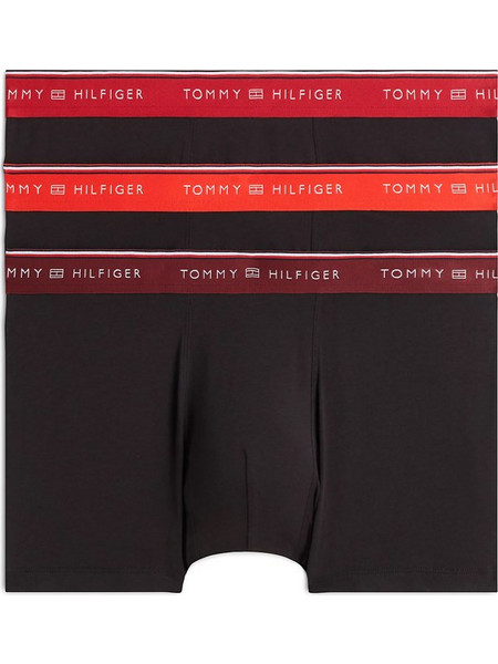 Tommy Hilfiger Ανδρικά Μποξεράκια Σετ 3Pack Μαύρα UM0UM03976-0TT