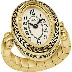 Bulova Γυναικείο Ρολόι με Χρυσό Μεταλλικό Μπρασελέ 97L188
