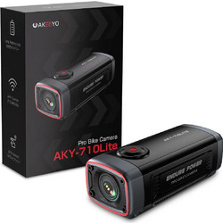 Akeeyo 710 Lite Action Camera 2K Υποβρύχια με Wifi Μαύρη