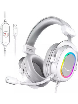 Fifine H6 Gaming Headset Over Ear White