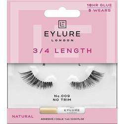 Eylure 009 No Trim Βλεφαρίδες Ενιαίες 2τμχ