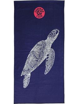 Summer Club Turtle Profile Πετσέτα Θαλάσσης Microfiber Μπλε 90x180cm 18421