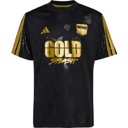 Adidas Fortnite Midas Παιδικό T-Shirt Κοντομάνικο Μαύρο Χρυσό KG0864
