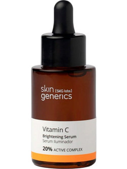 Skin Generics Vitamina C Iluminador 20% Αντιγηραντικό Ενυδατικό Serum Προσώπου για Λάμψη με Βιταμίνη C 30ml
