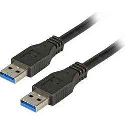 EFB Elektronik K5210SW.1 Καλώδιο USB-A Male 2.0 to USB-A Male 1m Black