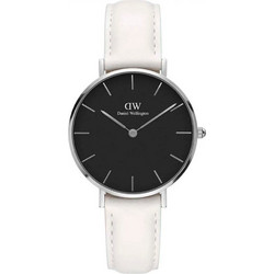 Daniel Wellington Γυναικείο Ρολόι με Λευκό Καουτσούκ Λουράκι DW00600284