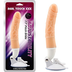 Chisa Novelties Real Touch XXX Adjustability Pitch Ρεαλιστικός Δονητής 19.5cm Flesh