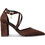 Envie Shoes Γόβες με Χοντρό Ψηλό Τακούνι & Λουράκι Καφέ E45-24444-28
