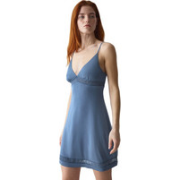 Triumph Comfort Allure Γυναικείο Νυχτικό Καλοκαιρινό Μπλε 10229169-7873