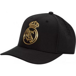Real Madrid Ανδρικό Καπέλο Jockey Υφασμάτινο Μαύρο 8435613235969
