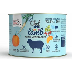 Syta Micha Chef Junior Monoprotein Grain Free with Lamb & Vegetables 200gr