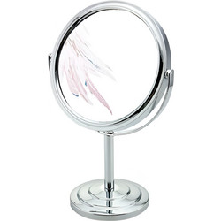 Kmt Style 2802668 Διπλός Επιτραπέζιος Καθρέπτης Μακιγιάζ Φ15cm