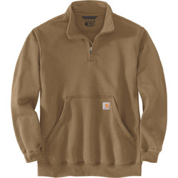 Carhartt Ανδρικό Φούτερ με Τσέπες Καφέ 105294-GR7SREG
