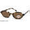 Sunoptic AC373B-SB Γυαλιά Ηλίου Οβάλ Κοκάλινα Ταρταρούγα με Καφέ Φακό