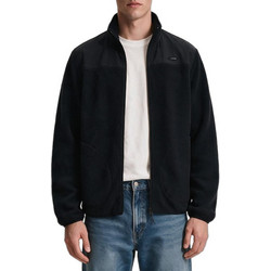Rebel Ανδρική Ζακέτα Fleece με Φερμουάρ Μαύρη 12299520