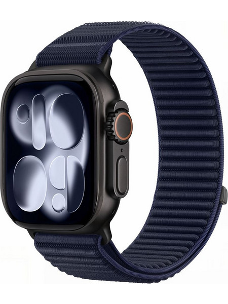 Tech-Protect NylonLoop Λουράκι Υφασμάτινο Navy Blue (Apple Watch 44 / 45 / 46 / 49mm)