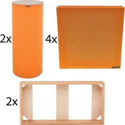 Hofa-Akustik Studio Ηχοαπορροφητικά Πάνελ 6τμχ Orange Bundle