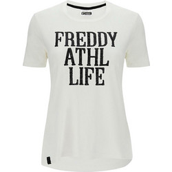 Freddy Γυναικείο Αθλητικό T-Shirt Λευκό F0WALT1-W102