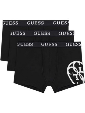 Guess Ανδρικά Μποξεράκια Σετ 3Pack Μαύρα U4RG33K6YW0