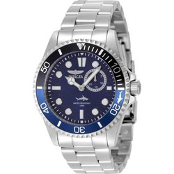 Invicta Pro Diver Ανδρικό Ρολόι με Ασημί Μεταλλικό Μπρασελέ 49278