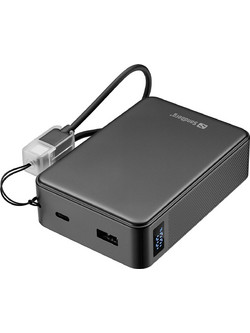 Sandberg 421-40 Power Bank 20000mAh 20W με Θύρα USB-A & Θύρα USB-C Power Delivery Black