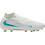 Nike Phantom 6 High Pro FG HQ2311-100 Ποδοσφαιρικά Παπούτσια με Τάπες και Καλτσάκι Λευκά Γαλάζια