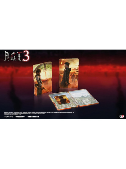 Attack On Titan 3 Steelbook Launch Edition Nintendo Switch 2