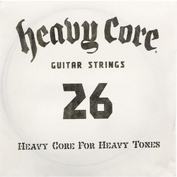 Dunlop Heavy Core Χορδή Ηλεκτρικής Κιθάρας Nickel Plated Steel 26"