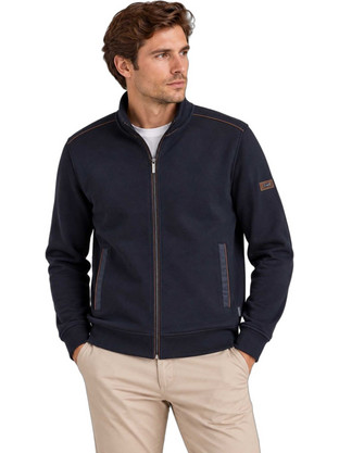 Bugatti Sportswear Wirk Jacket Ανδρική Ζακέτα Dark Blue 8700 25050F 390