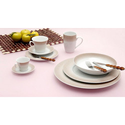 Cryspo Trio Bonito Σετ Φλιτζάνια Τσαγιού Πορσελάνης Καφέ 220ml 6τμχ 24.454.16