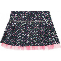 Boboli Παιδική Φούστα Τούλινη Floral Navy Μπλε Ροζ 728591