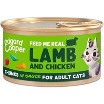Edgard & Cooper Adult Chunks with Lamb & Chicken in Gravy 85gr