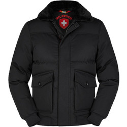 Wellensteyn Ανδρικό Μπουφάν Χειμωνιάτικο Puffer Μαύρο SAPH-1076