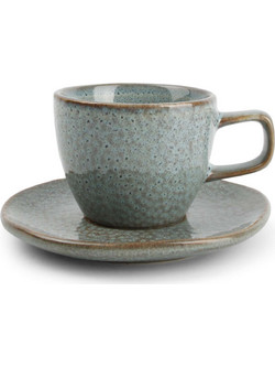 Salt & Pepper Mielo Φλιτζάνι Τσαγιού Κεραμικό Γαλάζιο 200ml 840211