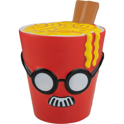 Cinereplicas Sakamoto Days Ramen Noodles Squishy Κόκκινο