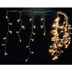 Adeleq 200 Χριστουγεννιάτικα Λαμπάκια LED σε Βροχή Εξωτερικού Χώρου Θερμά Λευκά 6m 30-0012009
