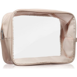 Notino Travel Collection Γυναικείο Νεσεσέρ 27.5x12.5x20cm Διαφανές Μπεζ